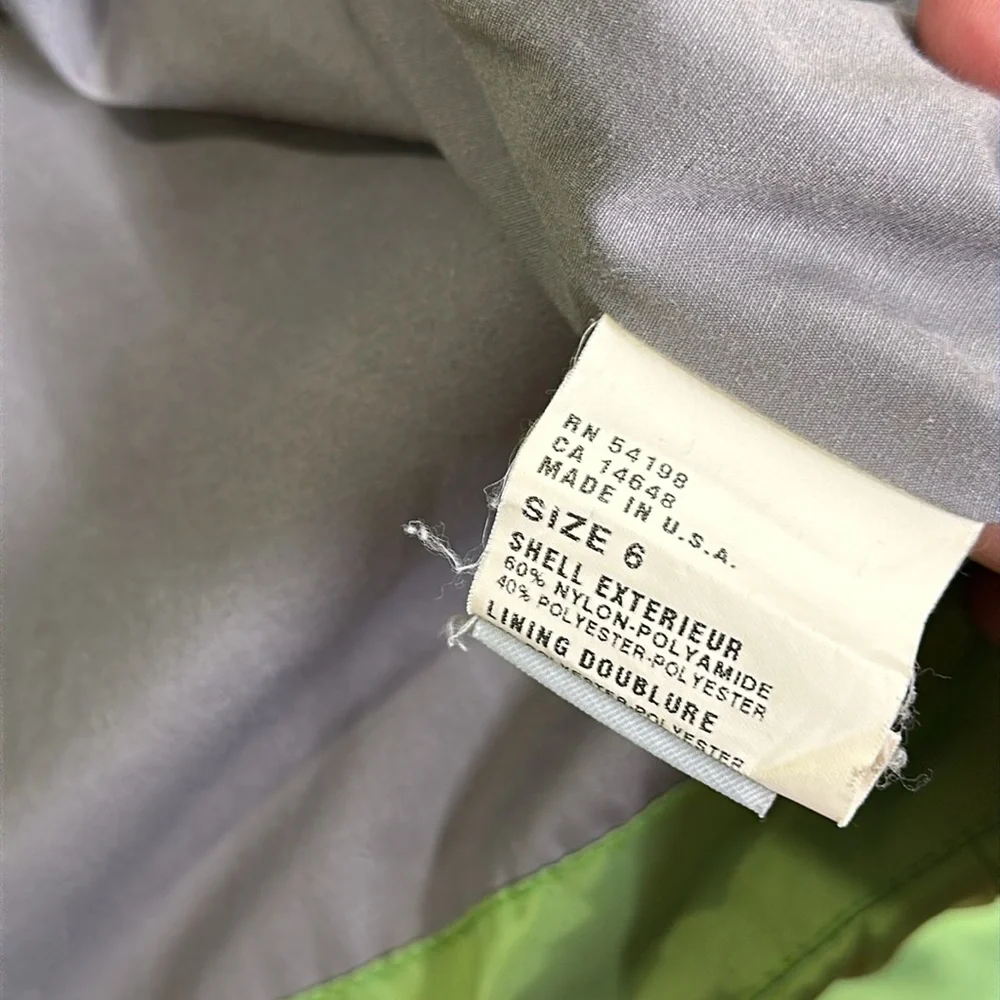Bogner Leslie Goose Down Jacket Lime Green Puffer Womens 6 - Picture 8 of 13
